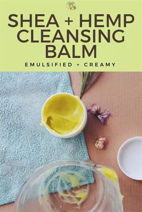 Diy Hempandchamomile Emulsified Facial Cleansing Balm Wild For Nature