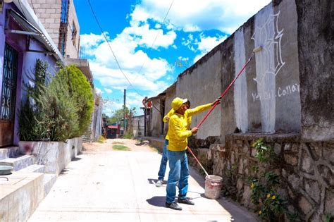 Reos En Fase De Confianza Borraron Grafitis Alusivos A Pandillas En San