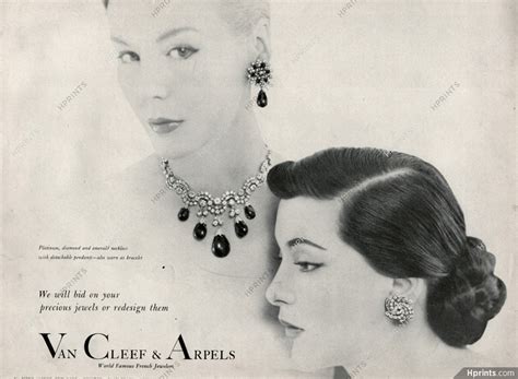 Van Cleef And Arpels 1951 Necklace Earrings — Advertisement