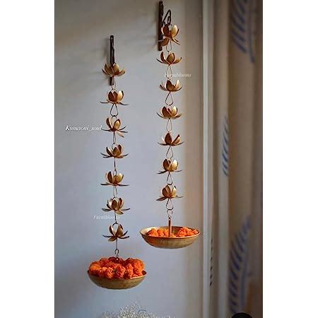 Buy Exact Handicraft Flower Hanging Urli Bowl Wall Hanging Urli Uruli