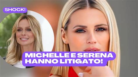 Michelle Hunziker E Serena Aiutieri Hanno Litigato Michelle Ha Fatto