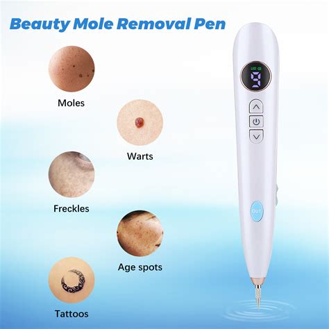 Skin Tag Remover Wart Berrugas Eliminator Lcd Plasma Pen Papillomas