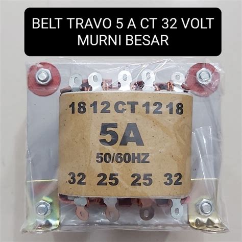 Jual Belt Travo A Ct Volt Besar Murni Trafo Transformer Amper