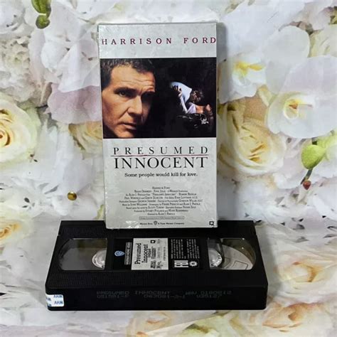 Presumed Innocent Movie Vhs Harrison Ford Vhs Video Tape