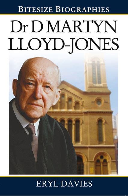 Dr Martyn Lloyd-Jones by Eryl Davies - EP Books: The store for books ...