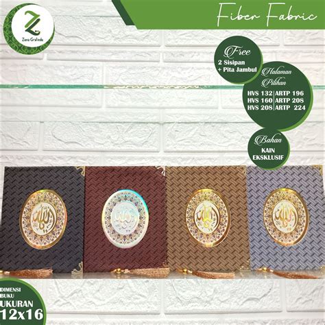 Jual Cetak Buku Yasin Dan Tahlil Hard Cover Kain Kulit Fiber Fabric