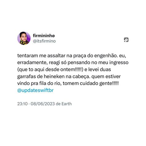 PAN on Twitter Fãs de Taylor Swift estão sendo assaltados nas filas