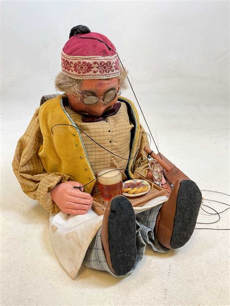 Lot 131 A Vintage Puppet The Innkeeper Modelled