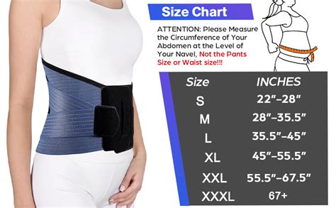 NEENCA Back Support Brace Adjustable Lumbar Support For Pain Relief Of