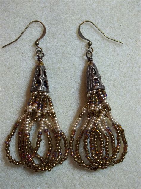 Sassy Senorita Earrings Instant Download Tutorial Off The Beaded Path