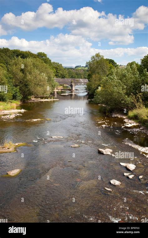 River Usk; near Brecon; Wales Stock Photo - Alamy