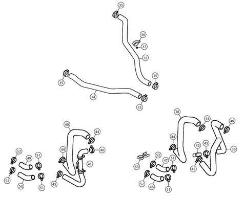 Mgf Mg Tf Radiator Underfloor Coolant Hoses