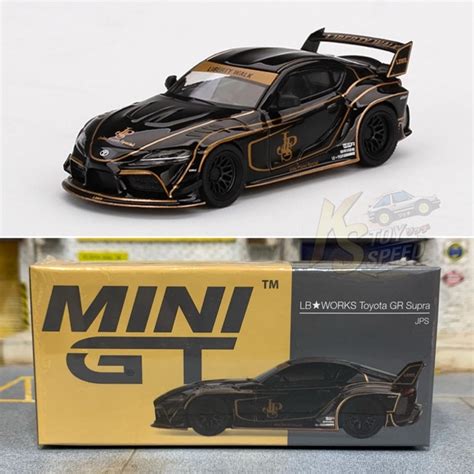 Mini Gt Lbworks Toyota Gr Supra Jps Shopee Thailand