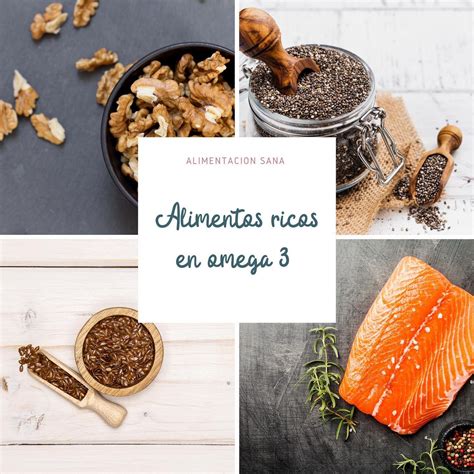 4 Alimentos Ricos En Omega 3 El Omega 3 Es Un ácido Graso Esencial Con