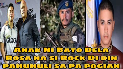 Ronald Bato Dela Rosa S Only Son Rock Dela Rosa May Ibubuga Din