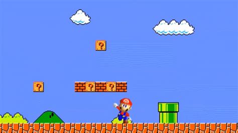 Modder Transforma Super Mario 64 En El Clásico Super Mario Bros