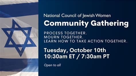 National Council Of Jewish Women National Council Of Jewish Women S