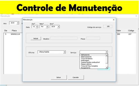 Planilha Controle De Manutenção De Veículos Em Excel Smart Planilhas