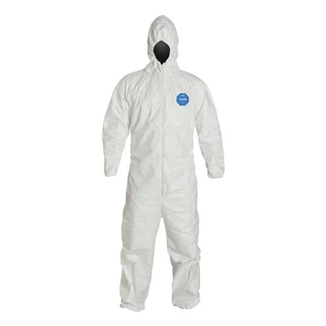 Fibre Metal Dupont Tyvek Ty S Disposable Protective Coverall With