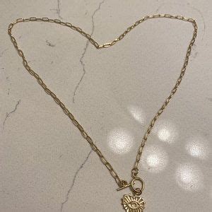 Gold Coin Necklace Cross Necklace K Gold Filled Medallion Necklace