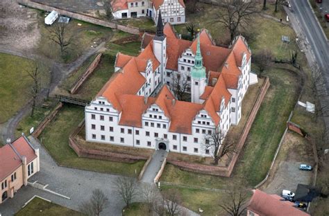 Doberlug Kirchhain Aus Der Vogelperspektive Schloss Doberlug Im