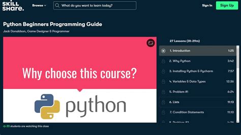 Kurs Python Dla Pocz Tkuj Cych Polecanych Na Dobry Start Testoria