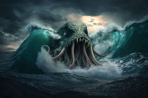 Sea Monster Art