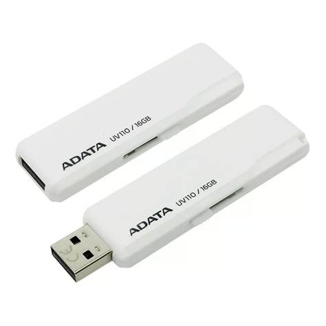 MEMORIA USB 16GB UV110 BLANCO ADATA Papelería Yoyi