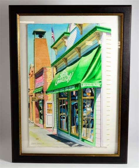 Robert Parkinson Signed Watercolor Painting Watercolor Paintings