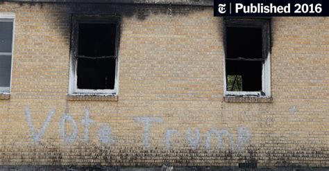 Black Church Burned In Mississippi With ‘vote Trump’ Scrawled On Side The New York Times