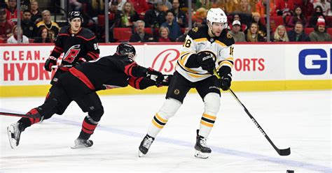 Preview Bruins Look To Stay Hot Against Hurricanes Stanley Cup Of Chowder