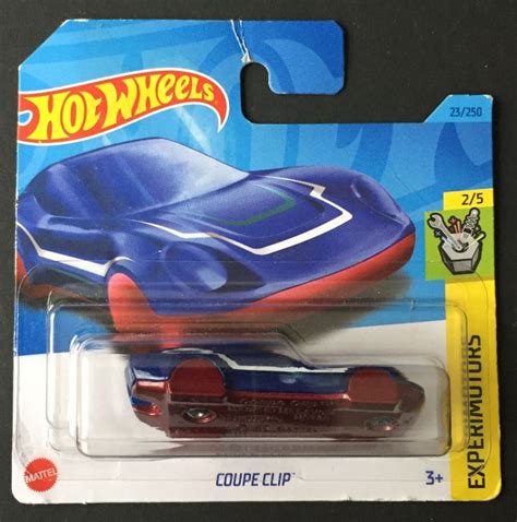 Hot Wheels Coupe Clip Plavi