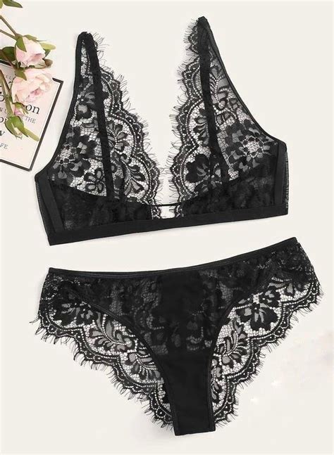 Eyelash Lace Lingerie Set Artofit