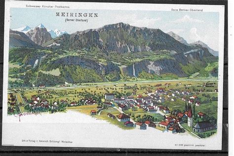 Be Meiringen Litho Hch Schlumpf No Kaufen Auf Ricardo