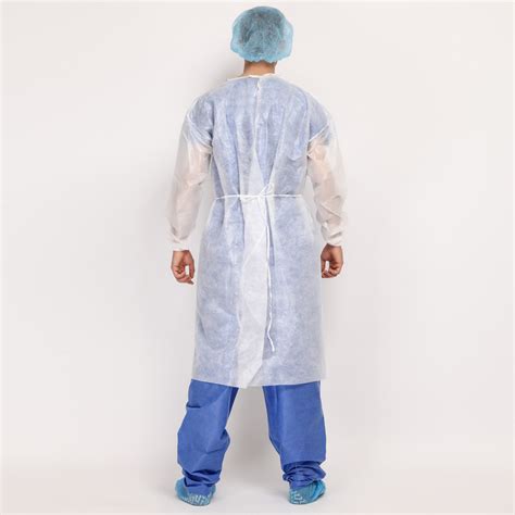 Disposable Protective Isolation Gown Non Woven Coverall Gown Disposable