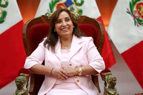 Meet Dina Boluarte The First Female President Of Peru