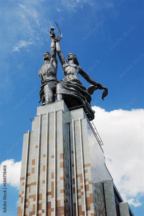 Worker And Kolkhoz Woman Very Famous Soviet Monument Made By Vera