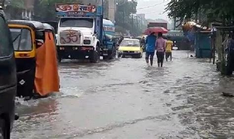 Mumbai Rains Water Logging On Roads Causes Traffic Snarls Local