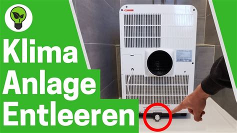 Mobile Klimaanlage Wasser ablassen GENIALE ANLEITUNG Wie Klimagerät