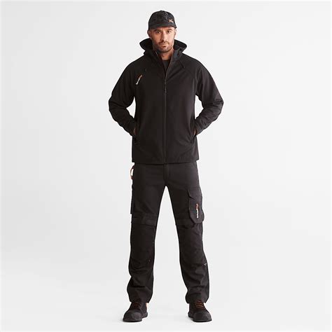 Giacca Softshell Con Cappuccio Powerzip Da Uomo In Colore Nero