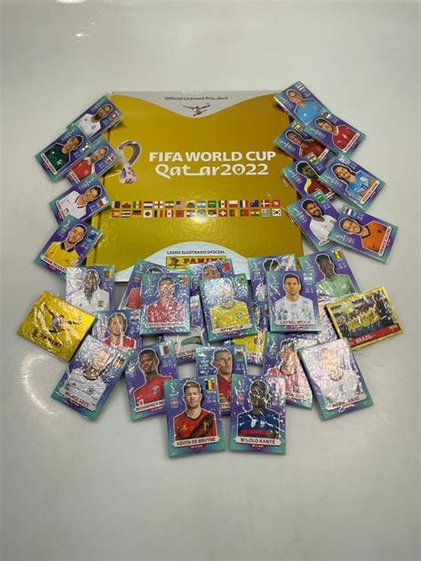 Lbum Dourado Copa Mundo Completo Figurinha P Colar Roupa