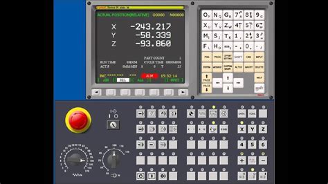 412 Descripcion panel de control Fanuc CNC en español YouTube