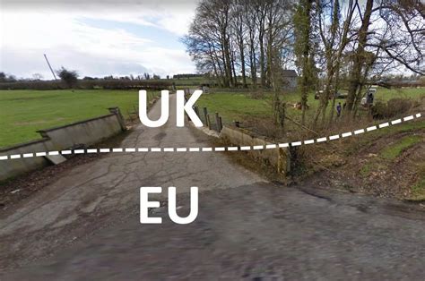 Border lines between UK and Ireland - Belfast Live