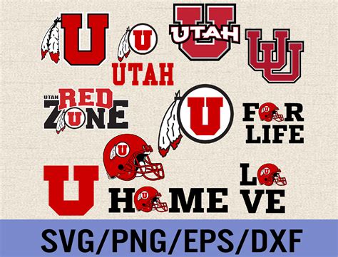 Utah Utes Svg Bundle Logo Svg Png Eps Dxf N C Aa Logo Inspire