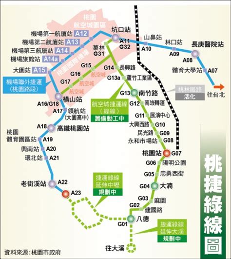 桃捷綠線完成審查 核定後8年通車 焦點 自由時報電子報