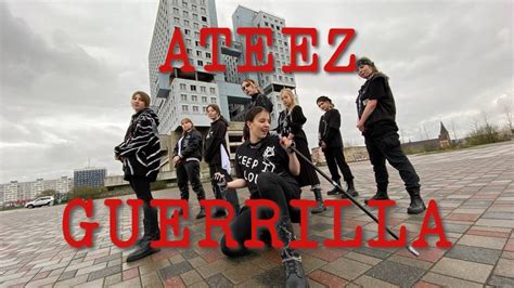 K POP IN PUBLIC ONE TAKE ATEEZ 에이티즈 Guerrilla DANCE COVER by