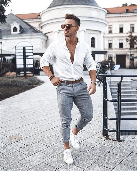 Super Stylish Men Work Outfit To Wear In Summer Moda Masculina