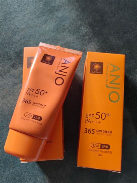 Anjo Sunscreen Beauty Personal Care Face Face Care On Carousell