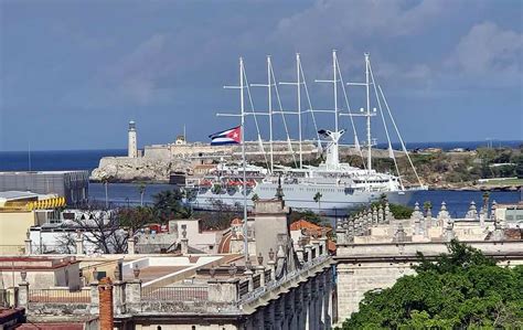 Arribó al puerto de La Habana el crucero de lujo Club Med 2 Radio Rebelde