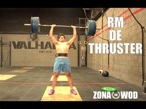 Qui N Conseguir El Mayor Rm De Thruster Cluster En Este Entrenamiento